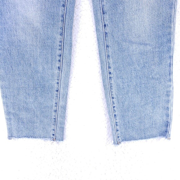Urban Outfitters BDG Button Fly Jeans Womens Size 26 Slim Straight Raw Hem Pants - Picture 7 of 13